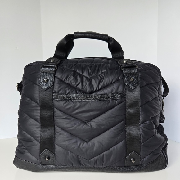 CYNTHIA ROWLEY Large Duffle Weekender Overnight Bag Detachable Strap - Picture 2 of 16